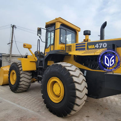 Front-End-Lader Komatsu WA470-3 Gebraucht-Lader Baugeräte für Großbergbau