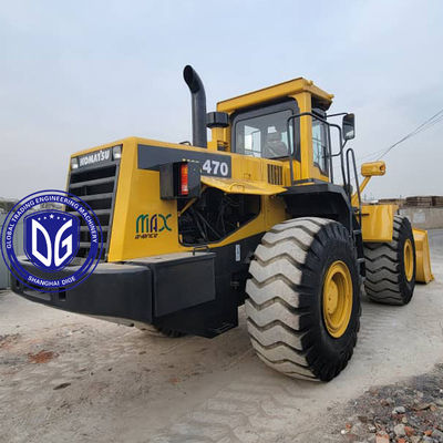 Front-End-Lader Komatsu WA470-3 Gebraucht-Lader Baugeräte für Großbergbau