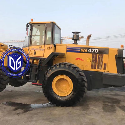 Komatsu WA470-6 Gebrauchtlader Großbau-Ausrüstung Original aus Japan