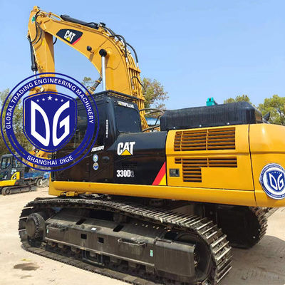 Katalog 330D 30 Tonnen gebrauchtes Caterpillar Hydraulikbagger Neues Modell und geringer Kraftstoffverbrauch