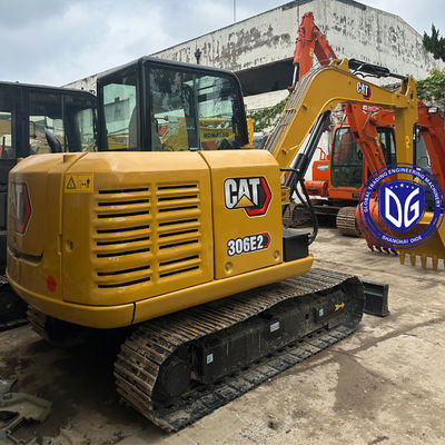 CAT306E 6 Tonnen Caterpillar Crawler Mini Gebrauchtbagger sehr neu und in gutem Zustand