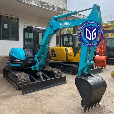 Gebraucht SK55 Kobelco Mini Crawler Hydraulischer Bagger,5.5 Tonnen, 90% neu, jetzt erhältlich.