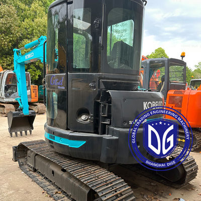 Gebraucht SK55 Kobelco Mini Crawler Hydraulischer Bagger,5.5 Tonnen, 90% neu, jetzt erhältlich.