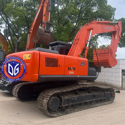 Gebrauchtes Hitachi ZX240 24 Tonnen Crawler Bagger in gutem Zustand und Leistung