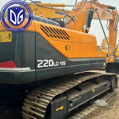 Original Hyundai 220 20 Tonnen Gebraucht Hydraulischer Bagger Klassiker Modell Vielseitiges Gebrauch
