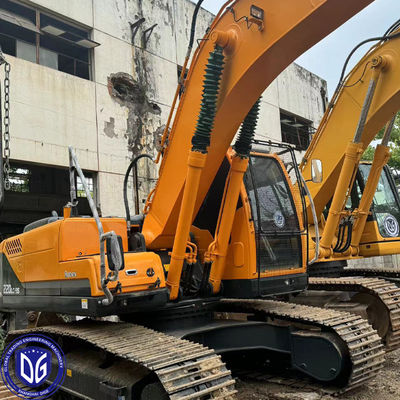 Original Hyundai 220 20 Tonnen Gebraucht Hydraulischer Bagger Klassiker Modell Vielseitiges Gebrauch