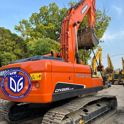 Original Gebraucht Doosan DX225 22,5 Tonnen Neue Ankunft Bagger mit Präzisionssteuerung