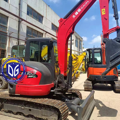 Kubota KX163 6,3 Tonnen Mini-Gebrauchsgraber Herkunft aus Japan Schwerlastbau
