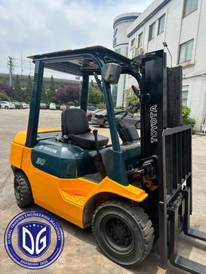 3t 8FDA30 Toyota Gebraucht-Forklift leistungsstarke Gebraucht-Forklift Hydraulikmaschine