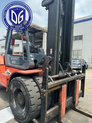 8t 8FDA80 Toyota Gebraucht Gabelstapler Kraftvolle Gebraucht Gabelstapler Hydraulikmaschine