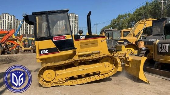 D5C Gebraucht Caterpillar Dozer Hydraulischer Bulldozer mit wunderbarer Leistung