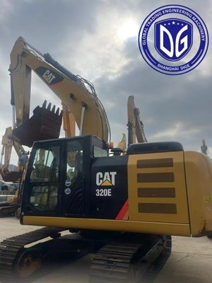 Gebrauchtes CAT320E 20 Tonnen Caterpillar Crawler Gebrauchtes Bagger Original und reibungsloser Betrieb