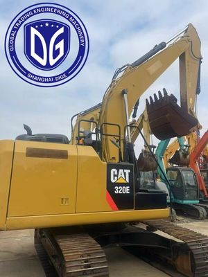 Gebrauchtes CAT320E 20 Tonnen Caterpillar Crawler Gebrauchtes Bagger Original und reibungsloser Betrieb