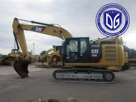 320E 20 Tonnen langwertiger Caterpillar Bagger mit Supermotor