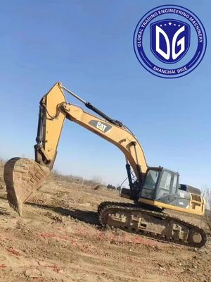 Grabenbauer 340D2L Gebrauchtes Raupenbagger 40 Tonnen Zeit getestet Erdbearbeitungsbagger
