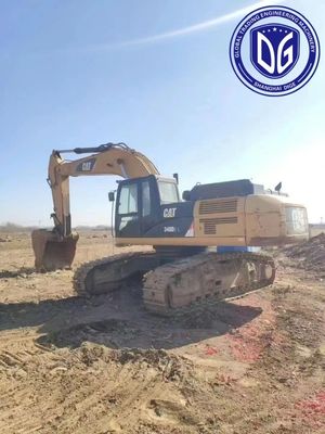 Grabenbauer 340D2L Gebrauchtes Raupenbagger 40 Tonnen Zeit getestet Erdbearbeitungsbagger
