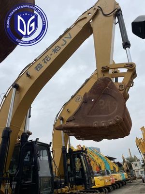 Grabenbauer 349E Gebrauchtes Raupenbagger 49 Tonnen Zeitgetestetes Erdbearbeitungsbagger