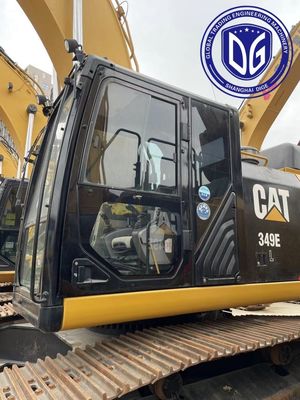 Grabenbauer 349E Gebrauchtes Raupenbagger 49 Tonnen Zeitgetestetes Erdbearbeitungsbagger