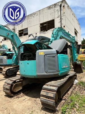Manövrierbare Sk75SR Gebraucht Kobelco 7,5 Tonnen Bagger Vielseitig für den Bau