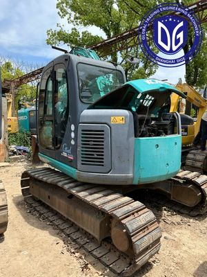Manövrierbare Sk75SR Gebraucht Kobelco 7,5 Tonnen Bagger Vielseitig für den Bau