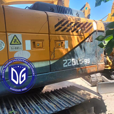 Original Hyundai 220 20 Tonnen Gebraucht hydraulischer Bagger Classic Modell jetzt erhältlich