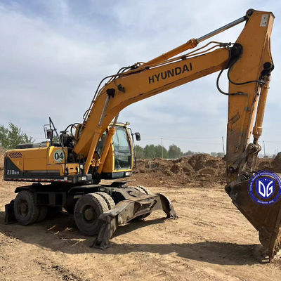 Herkunft Korea 210W-9 Gebrauchtes Hyundai Radbagger 210W-9 Radbagger Gebrauchtes Hyundai Bagger 210W-9