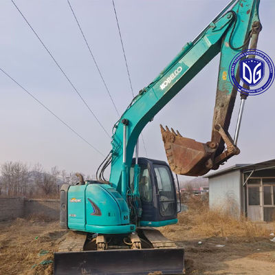 Gebrauchtes Kobelco SK135 13,5 Tonnen Crawler Bagger Originalzustand Schwerlastbearbeitung