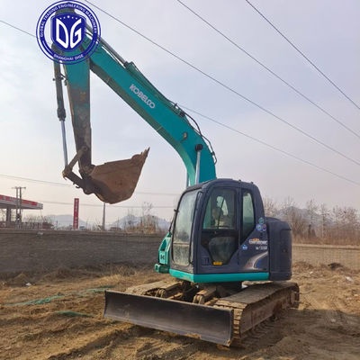Gebrauchtes Kobelco SK135 13,5 Tonnen Crawler Bagger Originalzustand Schwerlastbearbeitung