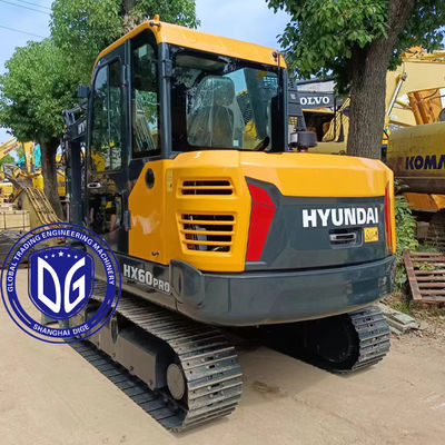 Hyundai HX60 6 Tonnen Crawler Bagger Brand Neues und Neues Modell Mit Niedrigem Lärmpegel