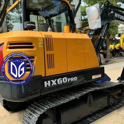 Hyundai HX60 6 Tonnen Crawler Bagger Brand Neues und Neues Modell Mit Niedrigem Lärmpegel