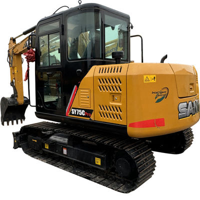 7.5Ton China Marke Bagger Sany SY75 Gebraucht Bagger zum Verkauf Sany Baumaschinen