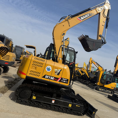 7.5Ton China Marke Bagger Sany SY75 Gebraucht Bagger zum Verkauf Sany Baumaschinen
