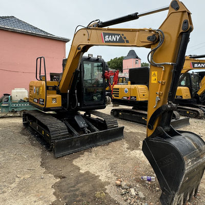 7.5Ton China Marke Bagger Sany SY75 Gebraucht Bagger zum Verkauf Sany Baumaschinen