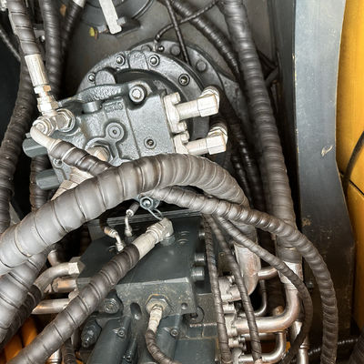 Hyundai 220 gebrauchtes Hydraulikbagger mit Motor Cummins B7 zum Verkauf Crawlerbagger