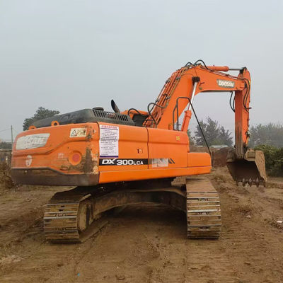 Original Doosan DX300LCA Gebraucht hydraulische Bagger mit Motor DE08TIS zum Verkauf Crawler Bagger