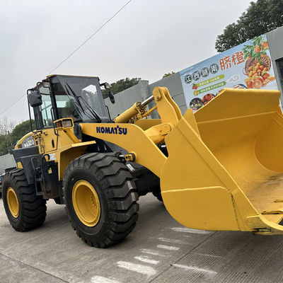 Gebrauchtes Ladegerät WA320-5 Japan Komatsu WA320-3 WA320-5 WA470-3 WA470-6 Radlader in ausgezeichnetem Zustand