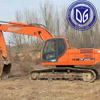 22 t Doosan Hydraulikpumpe mit rotem Betriebsgewicht für maximale Produktivität