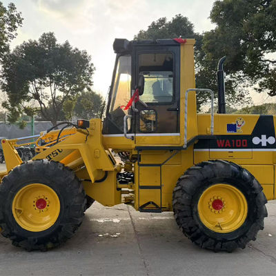 Grader-Lader Komatsu WA100 Die beste Ausrüstung für Ihre Bauprojekte
