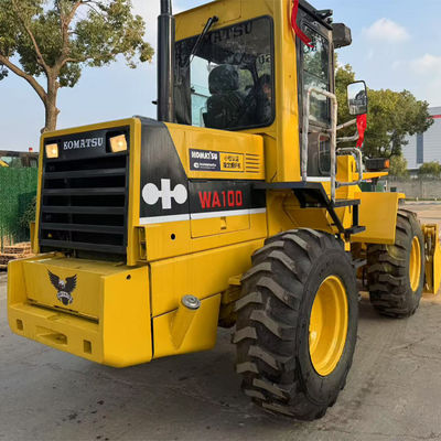 Grader-Lader Komatsu WA100 Die beste Ausrüstung für Ihre Bauprojekte
