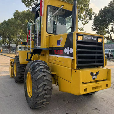 Grader-Lader Komatsu WA100 Die beste Ausrüstung für Ihre Bauprojekte