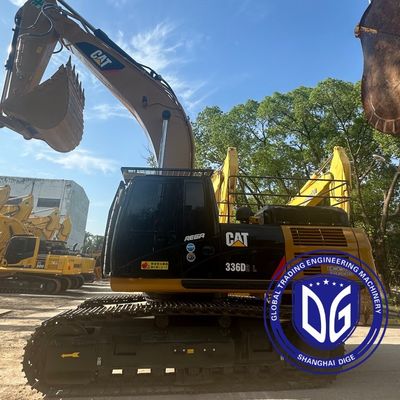 Gebrauchter Caterpillar 336D Bagger zum Verkauf, versandfertig nach Südamerika