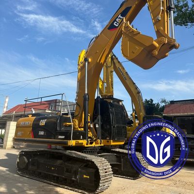 Gebrauchter Caterpillar 336D Bagger zum Verkauf, versandfertig nach Südamerika