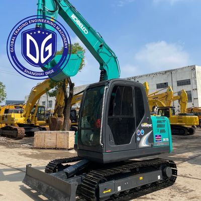 Gebrauchter Kobelco SK75 Bagger Raupenfahrwerk Kompakt