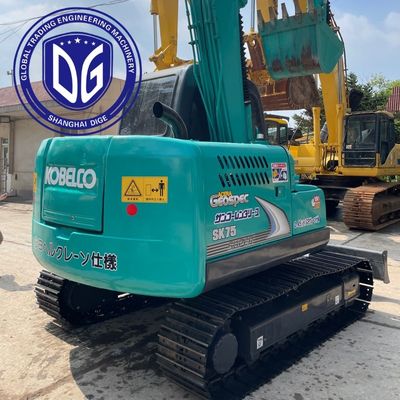 Gebrauchter Kobelco SK75 Bagger Raupenfahrwerk Kompakt