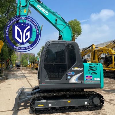Gebrauchter Kobelco SK75 Bagger Raupenfahrwerk Kompakt
