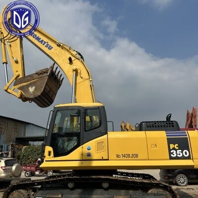 Gebrauchter Komatsu Bagger PC350-7 Hydraulikbagger aus Japan, 35 Tonnen, gebraucht auf Lager