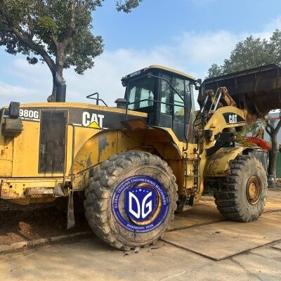 Japan 7 Ton Used Caterpillar Wheel Loader CAT980G Wheel Loader High-Quality In Stock