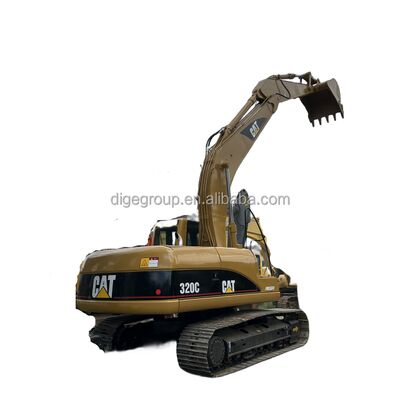 Gebrauchtes Caterpillar 320C 20t Bagger auf Lager mit dem besten Preis Robust langlebiger leistungsstarker Bagger zum Verkauf