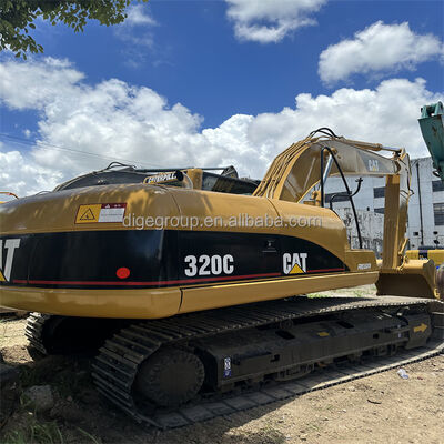 Gebrauchtes Caterpillar 320C 20t Bagger auf Lager mit dem besten Preis Robust langlebiger leistungsstarker Bagger zum Verkauf