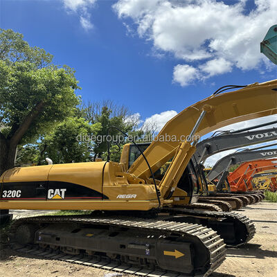 Gebrauchtes Caterpillar 320C 20t Bagger auf Lager mit dem besten Preis Robust langlebiger leistungsstarker Bagger zum Verkauf